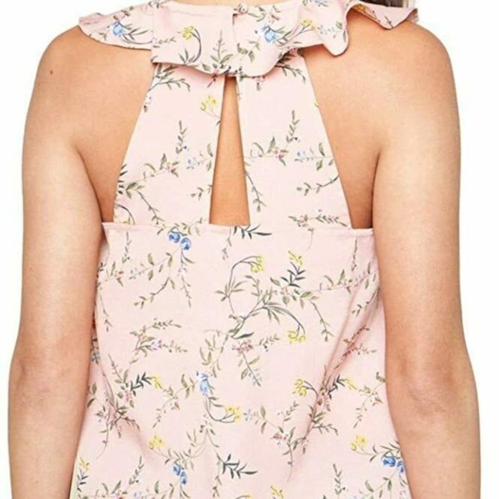 Floral Fable Ruffle Top